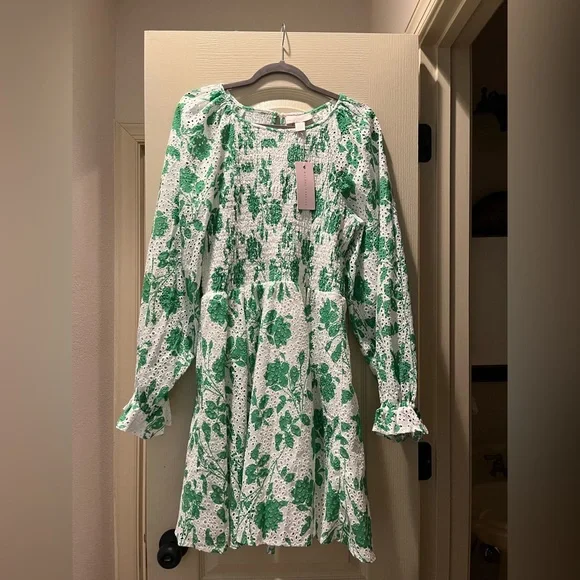 rachel parcell green dress RACHEL dress Swoops Green 1X main image 0